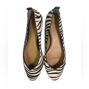 UGG zebra flats Size 8